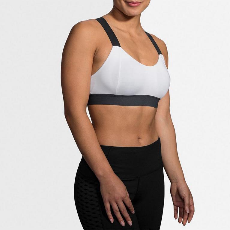 Brooks Hot Sports Run Bra Dam 806143-YXB Grå